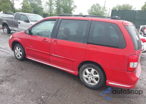 2000 Mazda Mpv Dx/Es/Lx из США, поврежденный, VIN JM3LW28G1Y0125407